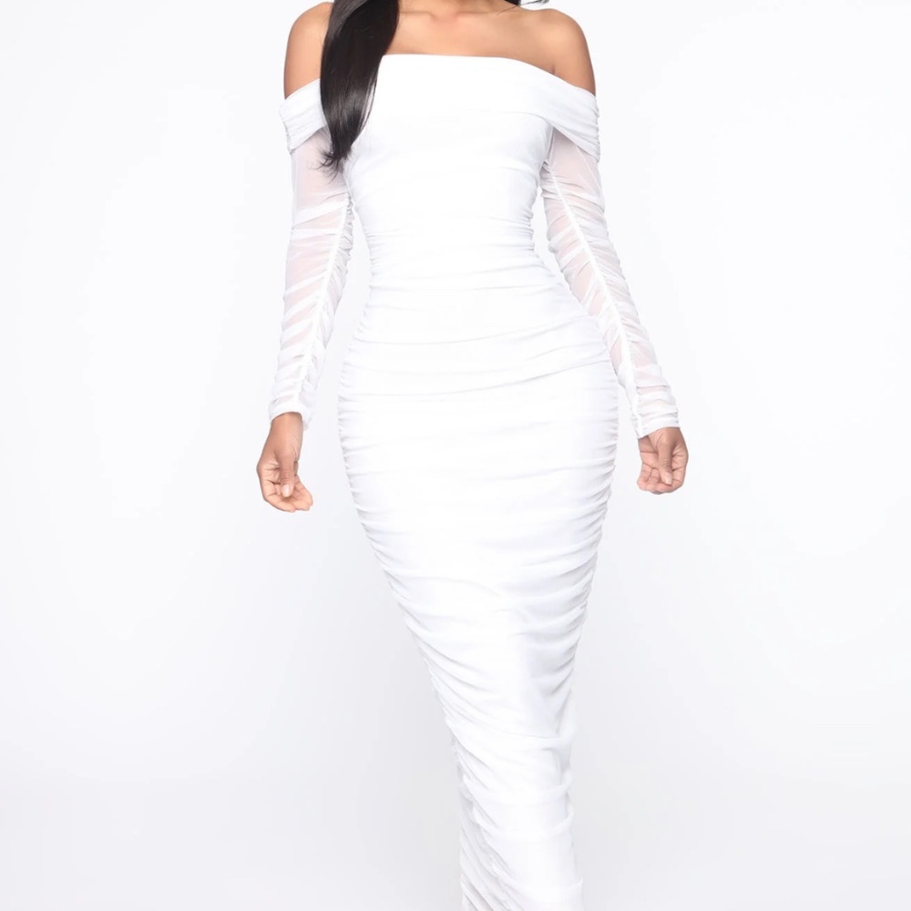 Off The Shoulder Bridal / Bachelorette Dress